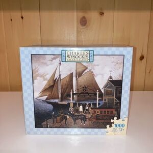3 for $10 - 1000 Piece Boat Jigsaw Puzzle, Charles Wysocki